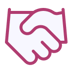 Icon handshake