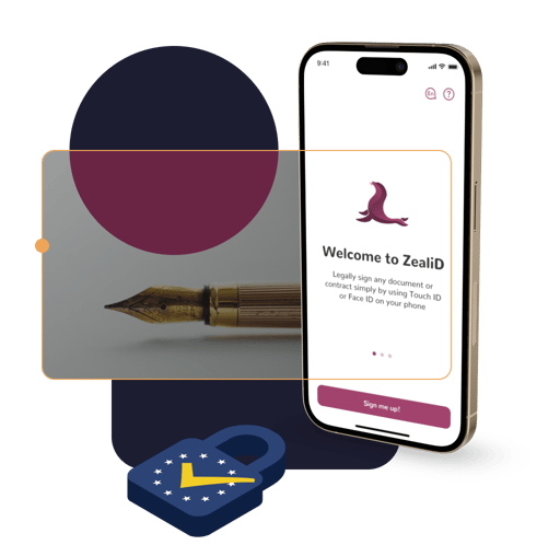 E-signature illustration