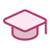 Illustration of a mortarboard