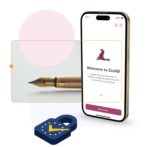 E-signature illustration