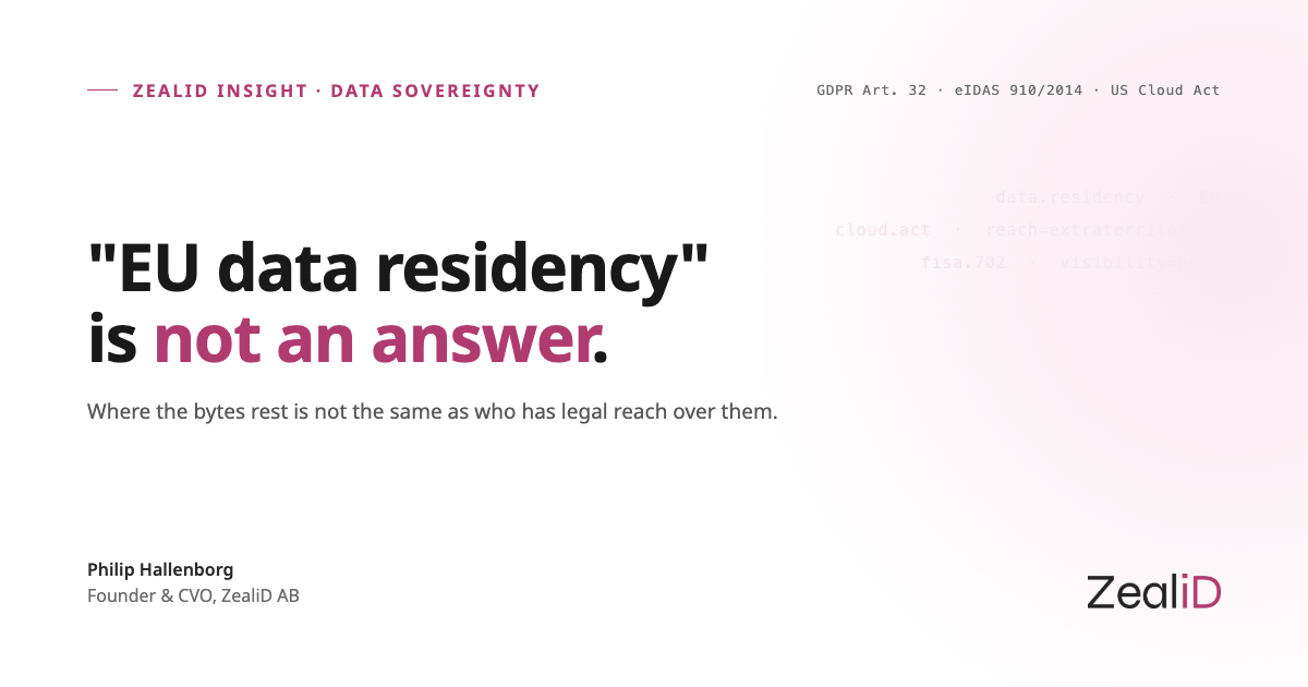 Why Where Your Client Data Sits Is Now a Client Question